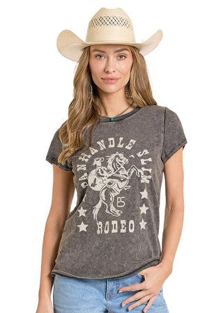 Women’s Panhandle Slim Rodeo Graphic Tee (Black) LW21T08531