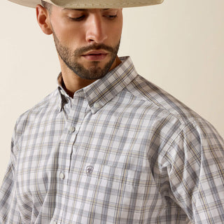 Men Pro Series Phoenix Classic Fit Shirt (White Plaid) 10071614