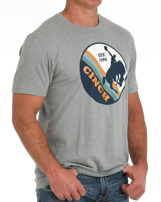 Cinch Men Graphic T-shirt (Gray)MTT1690665GRY