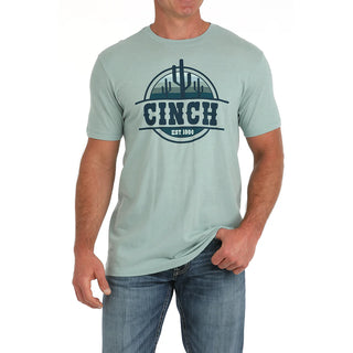 Cinch Men's Logo Graphic T-Shirt(Green) MTT1690664