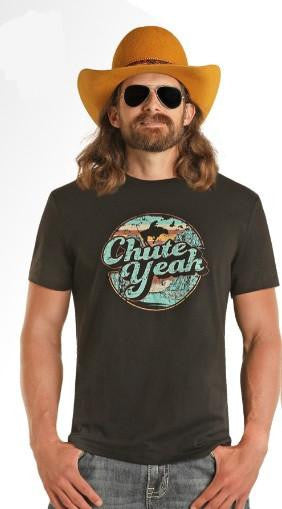Dale Brisby X Rock&Roll Chute Yeah Graphic Tee(Black)-BU21T03691