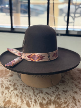 Stone Open Crown Felt Hat (Cafe) 81334/34