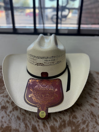 Tombstone 10X Roper Bangora Straw Hat(Natural)-2808/9