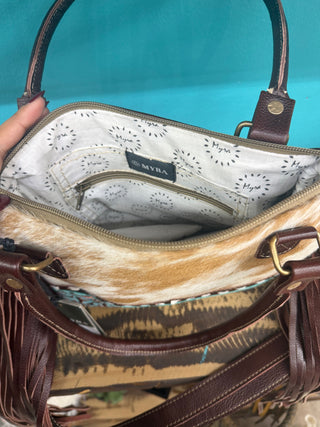 Brown Freckles Concealed Carry Bag-S-3348