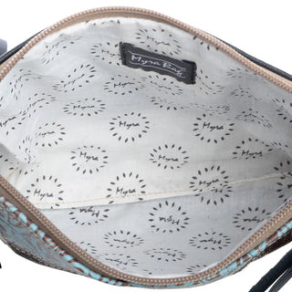 Mescalaro Hill Leather & Hairon Bag In Coal(S-9900)