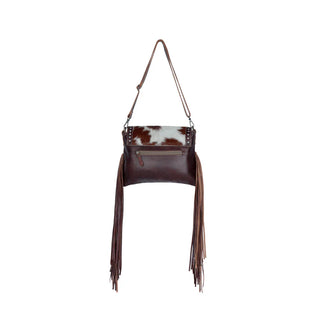 Myra Carved Blossoms Leather & Hairon Bag(S-3339)