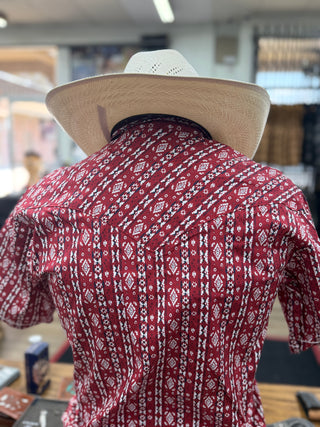 Panhandle Slim SS 2Pkt Snap Shirt(Red)-RMN3S08930