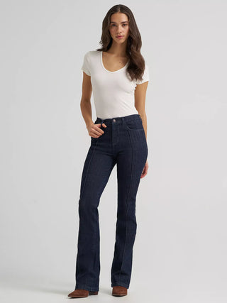 WOMEN'S WRANGLER BESPOKE HIGH RISE BOOTCUT JEAN(BLUE)-112384711