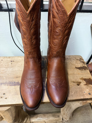 Circle G Men’s Triad Embroidered Round Toe Boot (Shedron) L6456
