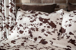 Wrangler Cowhide Quilt Set: Queen